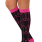 Koi Betsey Johnson Women's Compression Socks 2-Pack Women's Compression Socks Koi   