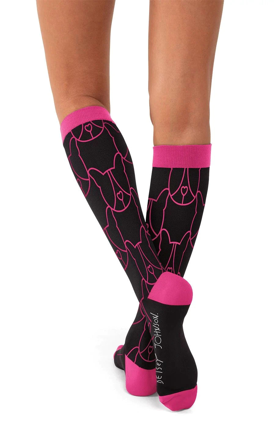 Koi Betsey Johnson Women's Compression Socks 2-Pack Women's Compression Socks Koi   