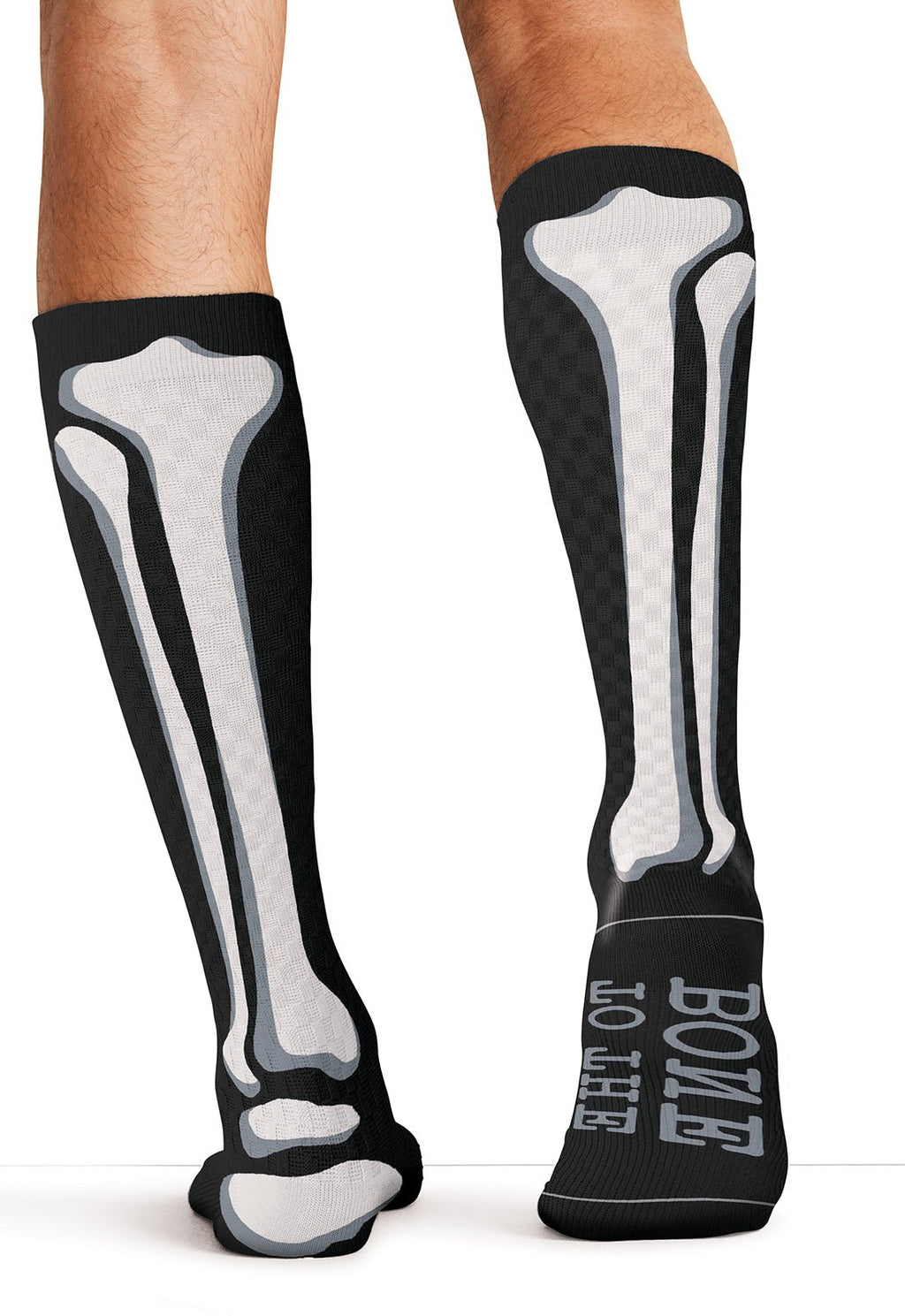 Bad To the Bone - Men's Compression SocksCherokee LegwearMPRINTSUPPORT-BDBNE