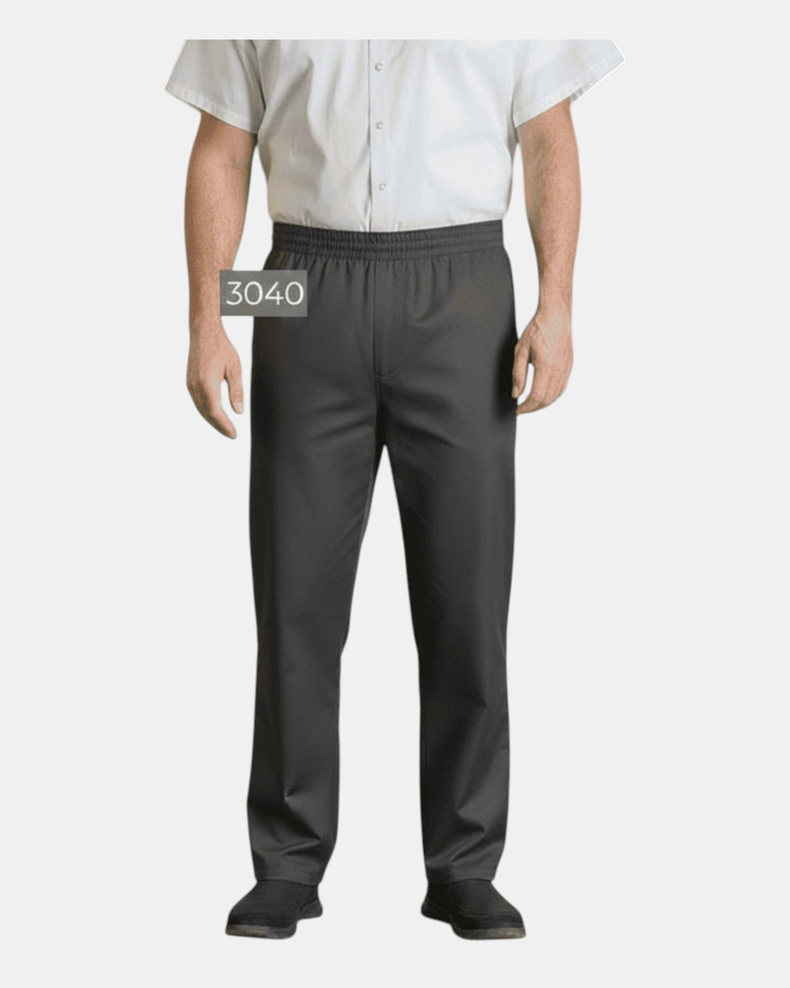 Classic Baggy Chef Pants – Elastic Waistband