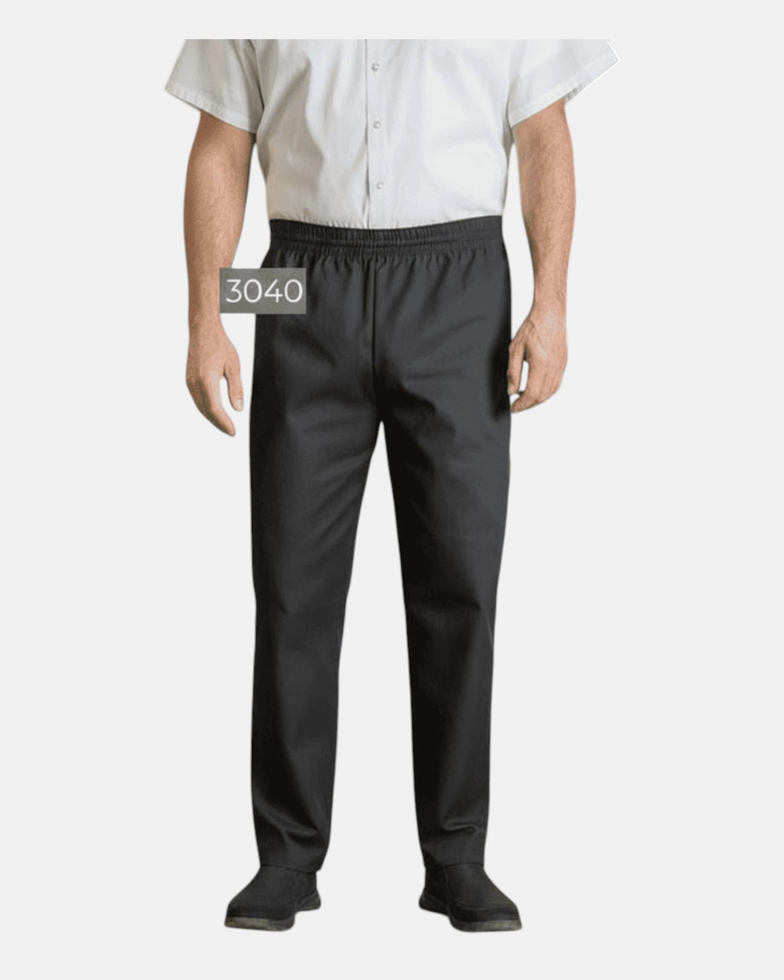 Classic Baggy Chef Pants – Elastic Waistband
