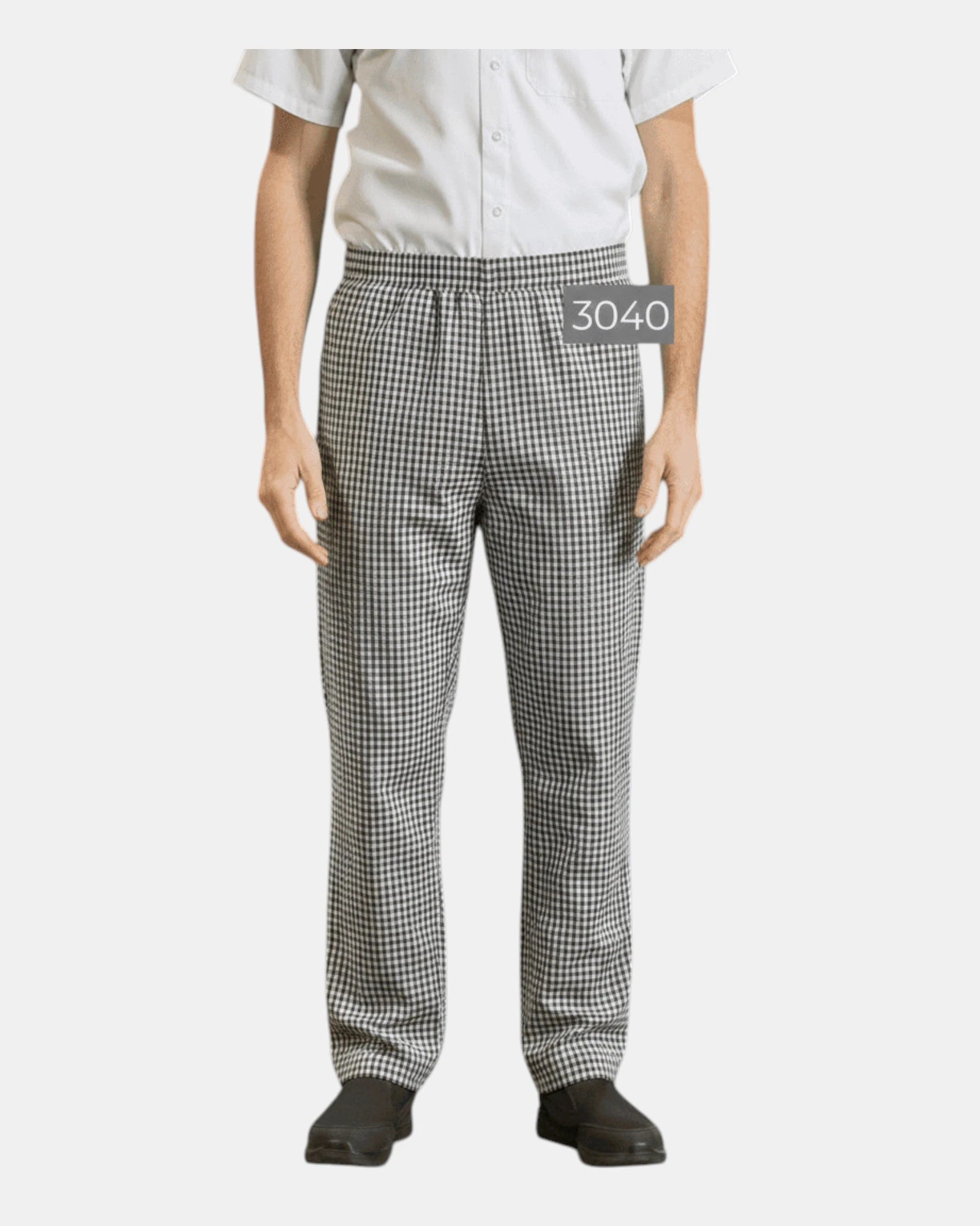 Classic Baggy Chef Pants – Elastic Waistband