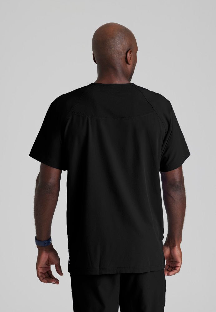 Barco One Amplify Men's Scrub TopBarco One0115-BLACK-1