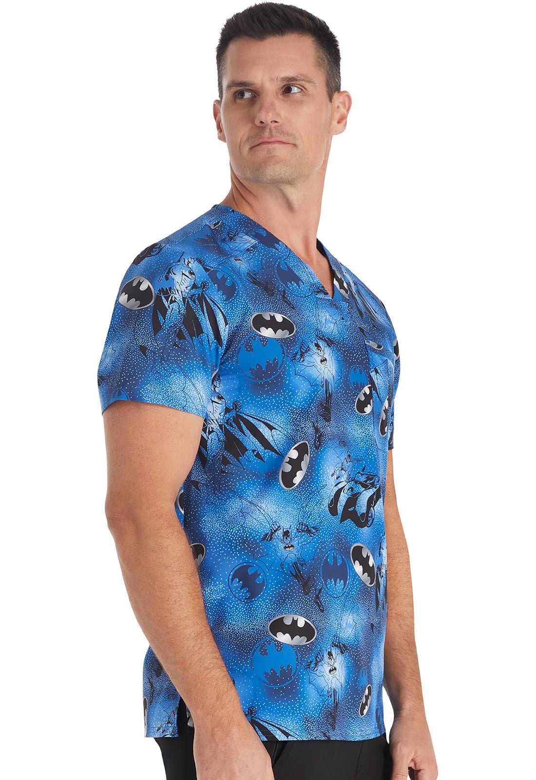 Batman Royal Blue Unisex Scrub TopTOONIFORMSTF688-DMSN-XS
