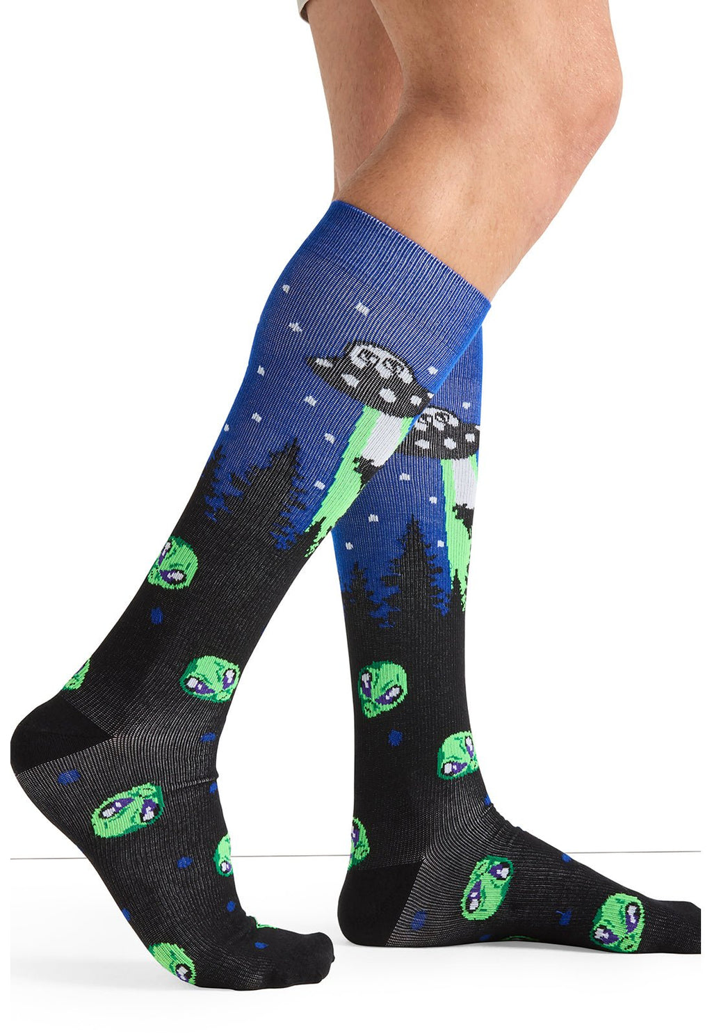 Beam Me Up - Men's Compression SocksCherokee LegwearMPRINTSUPPORT-BMMUP