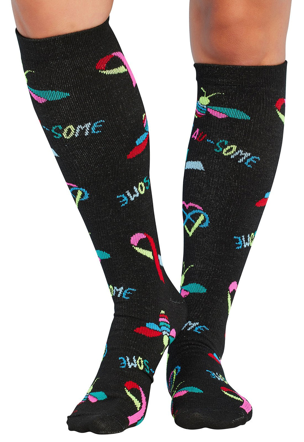 Bee Au - Some Compression SocksCherokee LegwearPRINTSUPPORT-BEEAS-REG