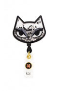 Billy Cat - Retractable ID Badge HolderkoiA156A-BLC