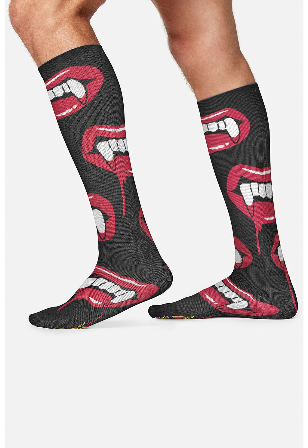 Bite Me - Men's Compression SocksCherokee LegwearMPRINTSUPPORT-BITME