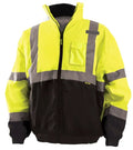 Black Bottom Bomber Hi Vis JacketOccuNomixLUX-250-JB-YELLOW-S