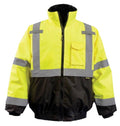 Black Bottom High Vis 2 - in - 1 Bomber JacketOccuNomixLUX-350-JB-YELLOW-S