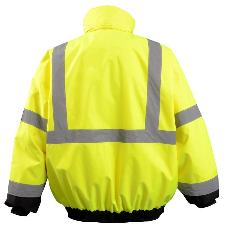 Black Bottom High Vis 2 - in - 1 Bomber JacketOccuNomixLUX-350-JB-YELLOW-S