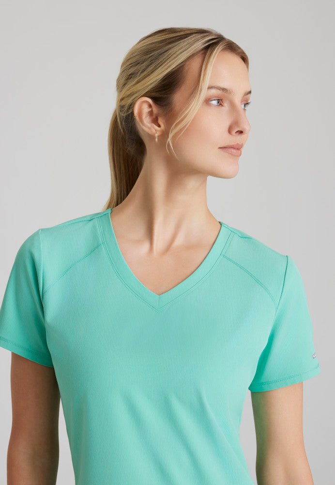 Breeze V - Neck Scrub TopSkechers by BarcoSK101-JADE-XXS