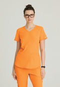 Breeze V - Neck Scrub TopSkechers by BarcoSK101-MERIGOLD-XXS