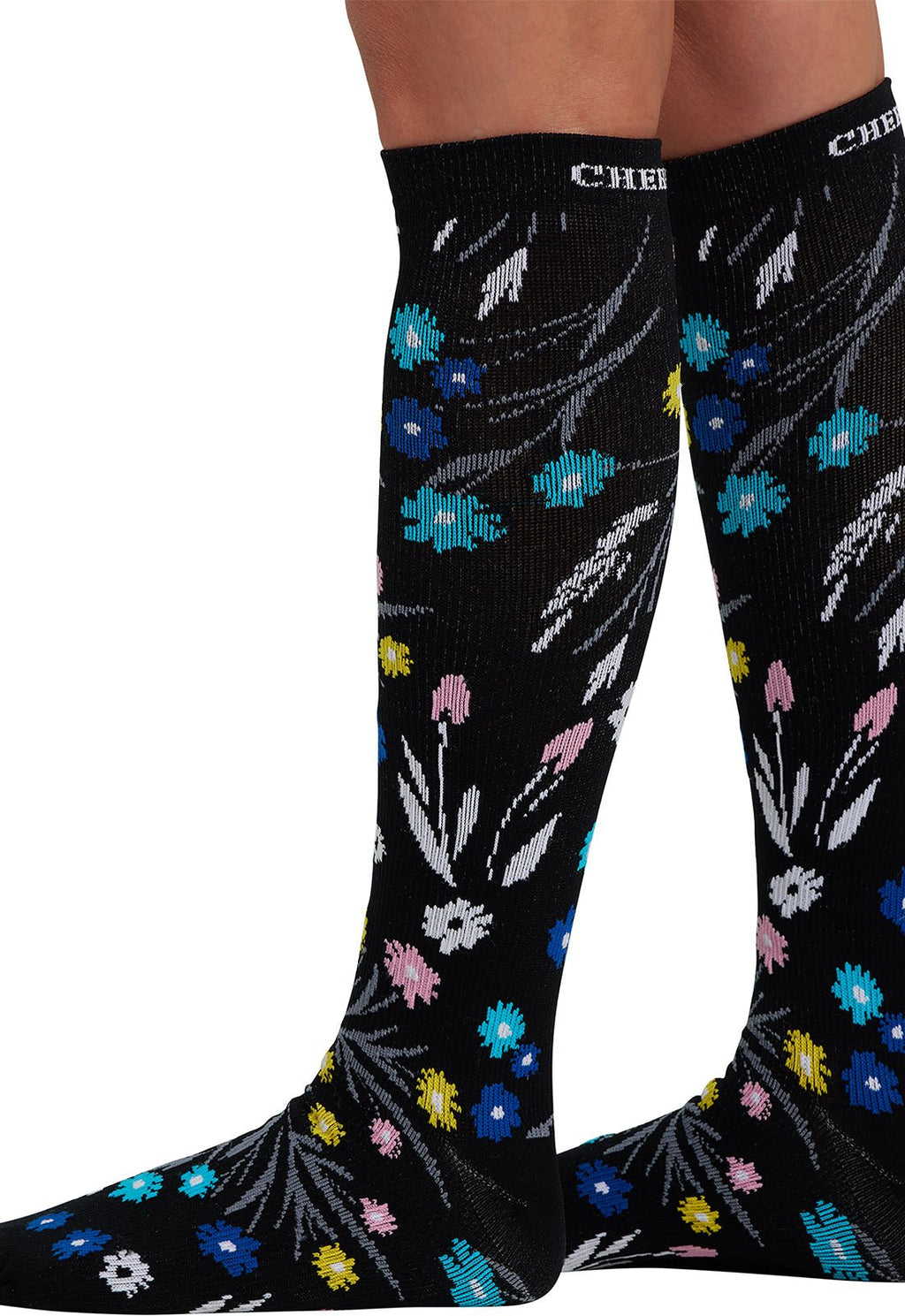 Breezy Buds Compression SocksCherokee LegwearPRINTSUPPORT-BRBDS