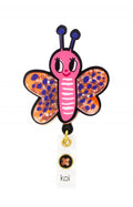 Buddiefly - Retractable ID Badge HolderkoiA156A-BDD