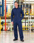 100% Cotton Button Front Coveralls