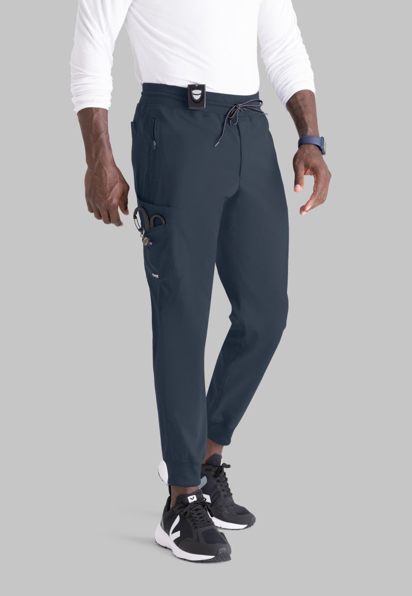 Cambrian College Nursing - Murphy Men's Scrub JoggerGrey's Anatomy Spandex StretchGRSP550-STEEL-XS