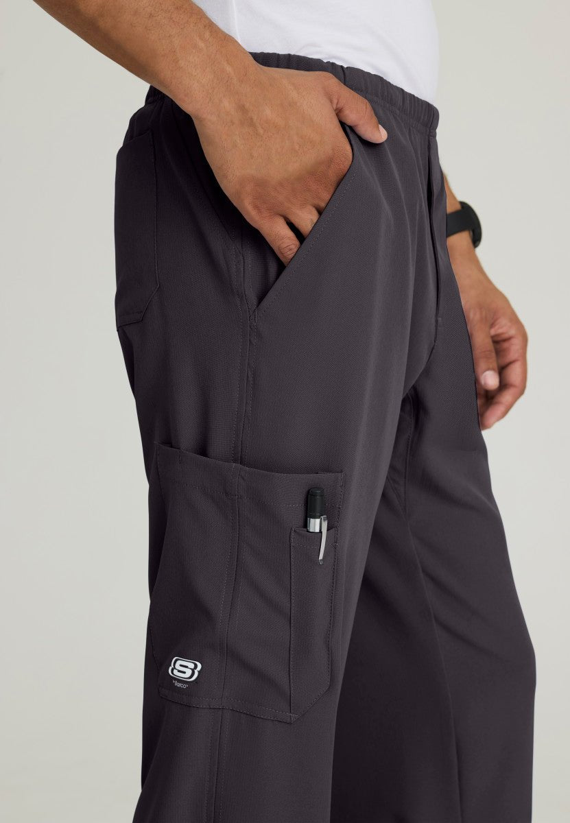 Cambrian College Nursing - Structure Men's Scrub PantSkechersSK0215-PEWTER-XS