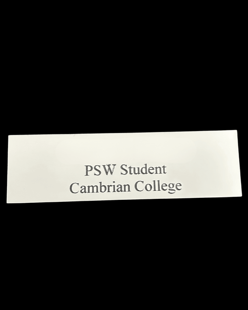 Cambrian College PSW Name TagLasalle Uniform