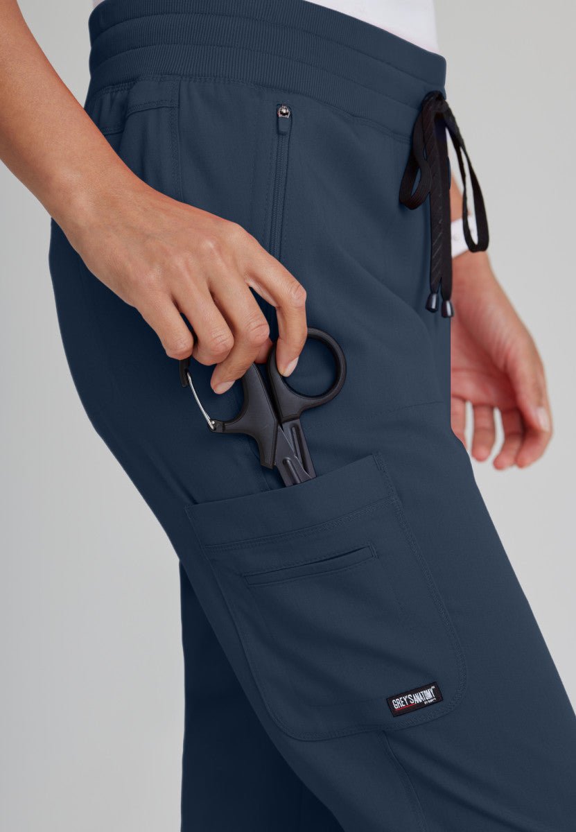 Cambrian Collge Nursing - Eden Scrub JoggerGrey's Anatomy Spandex StretchGRSP537-STEEL-XXS