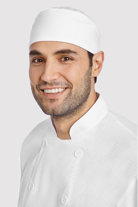 Unisex Chef Mesh Hat Men's Chef Hat Mobb White S-M 