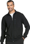 Cherokee Infinity | Men's Zip Front Scrub JacketCherokee InfinityCK305A-BLACK-XS