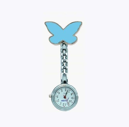 Clip On Nurse Watch Clip Watch Mobb Butterfly  