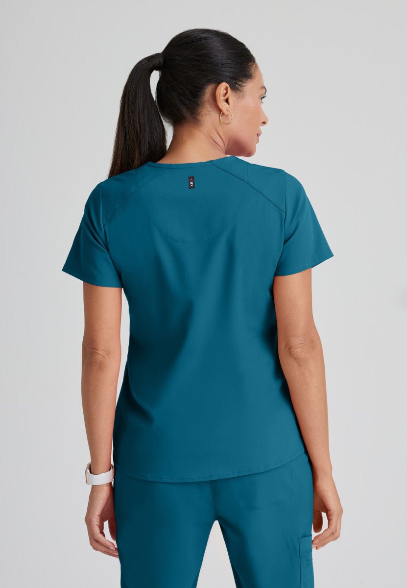 Collège Boréal – Soins infirmiers – Haut d’uniforme EmmaGrey's Anatomy Spandex StretchGRST011-BAHAMA-XXS