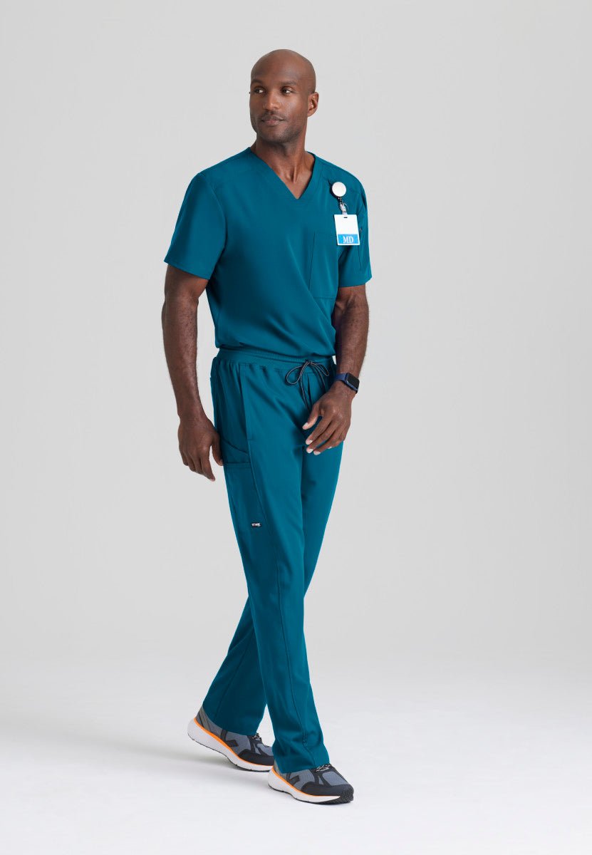 Collège Boréal – Soins infirmiers – Haut d’uniforme pour homme MurphyGrey's Anatomy Spandex StretchGRST079-BAHAMA-XS