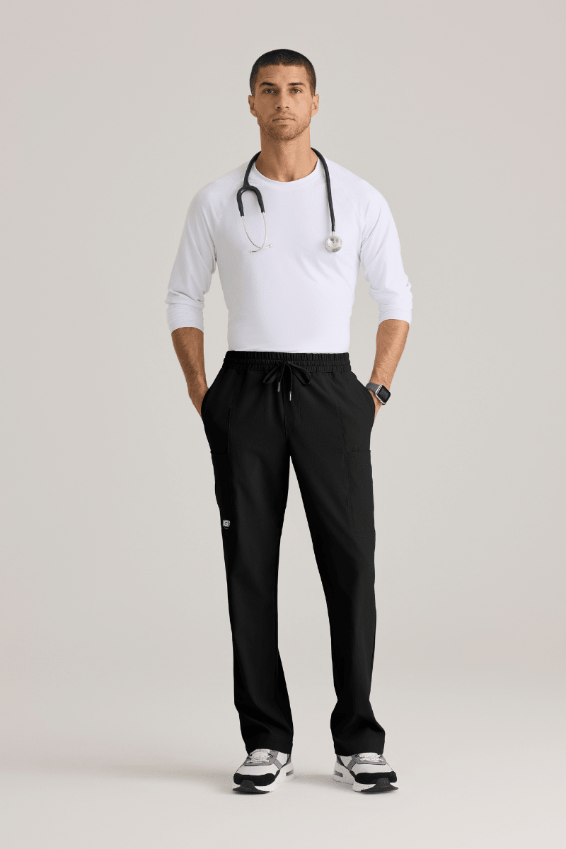 Compass 5 - Pocket Scrub PantSkechers by BarcoSKP718-BLACK-XS