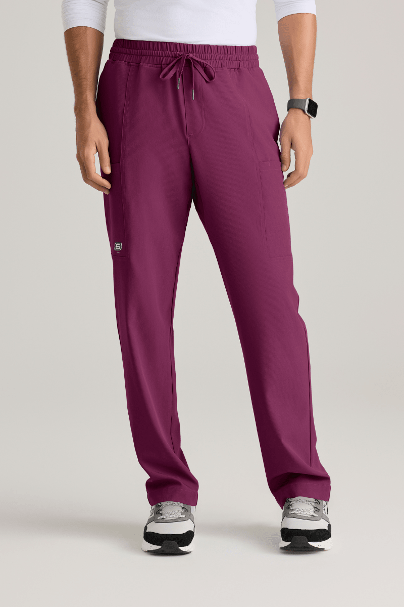 Compass 5 - Pocket Scrub PantSkechers by BarcoSKP718-WINE-XS