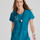 Grey's Anatomy Cora Scrub Top Women's Scrub Top Grey's Anatomy Classic Bahama 3X 