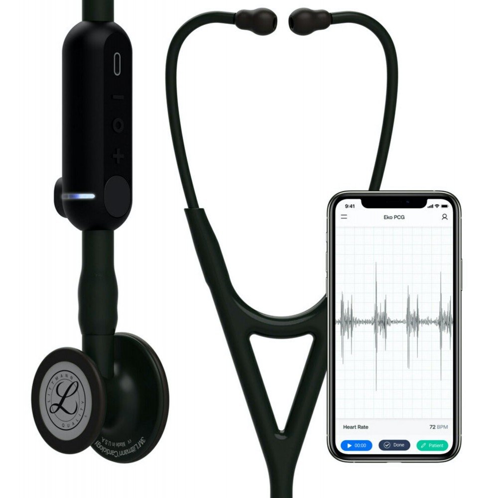 Littmann CORE Digital Stethoscope Digital Stethoscope Littmann 3M Black
