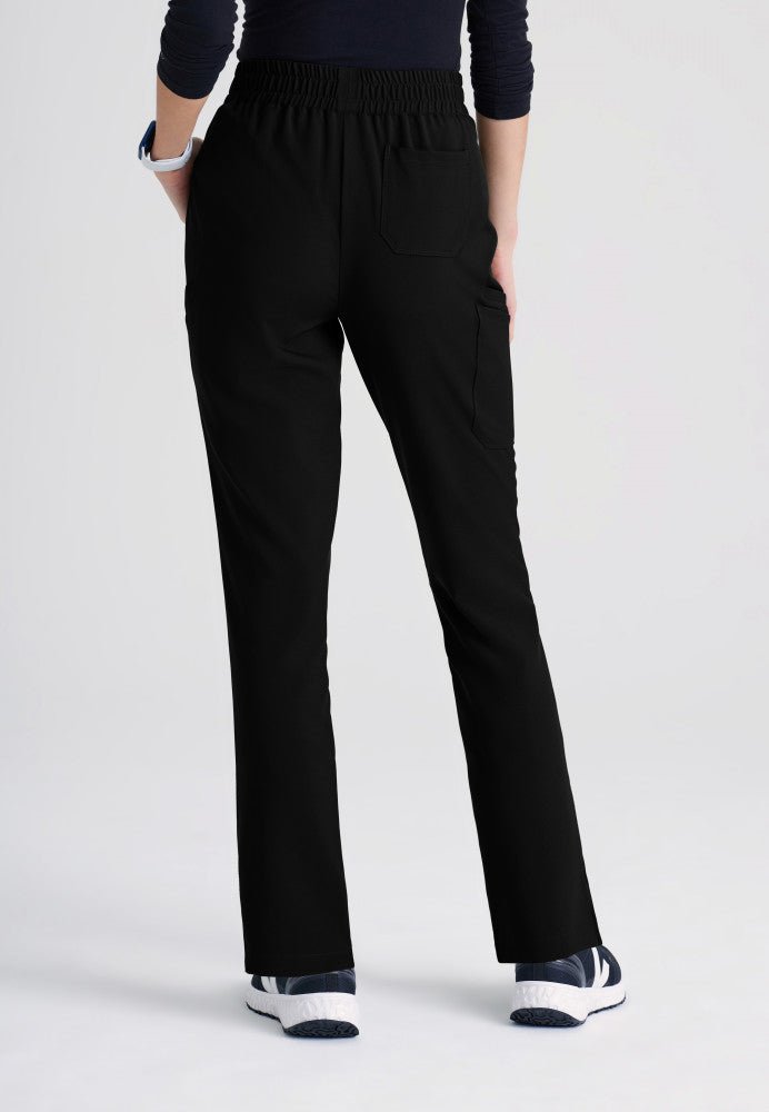 Cosmo Mid - Rise Tapered Leg Scrub PantGrey's Anatomy EvolveGSSP627-BLACK-XXS