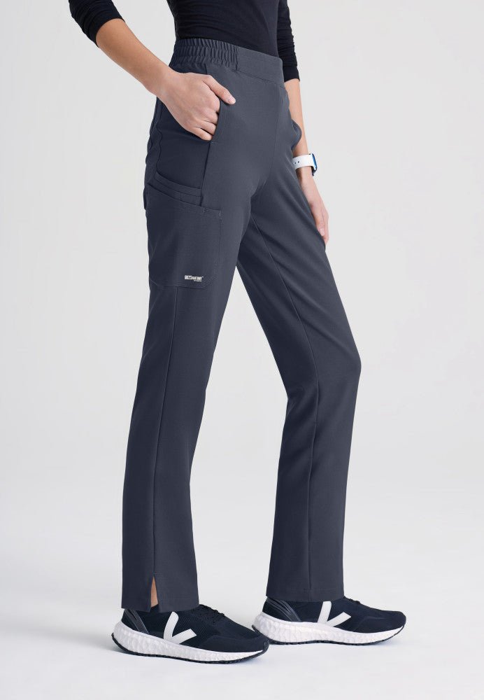 Cosmo Mid - Rise Tapered Leg Scrub PantGrey's Anatomy EvolveGSSP627-STEEL-XXS