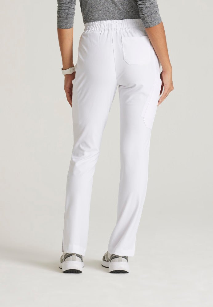 Cosmo Mid - Rise Tapered Leg Scrub PantGrey's Anatomy EvolveGSSP627-WHITE-XXS