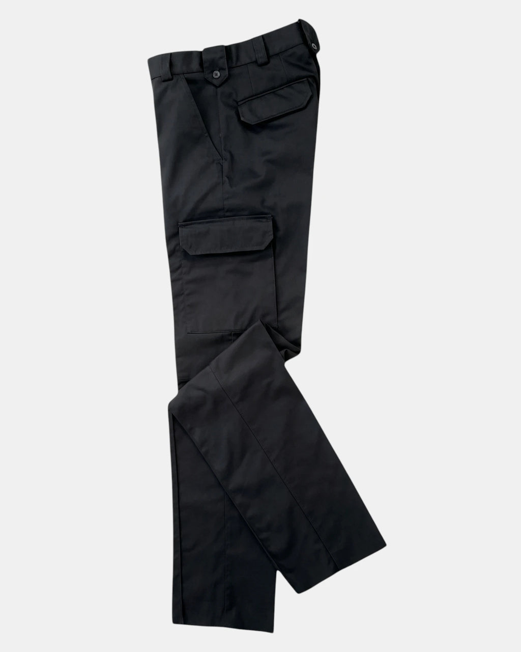 Side View OPUS Deluxe Cargo Pants in black