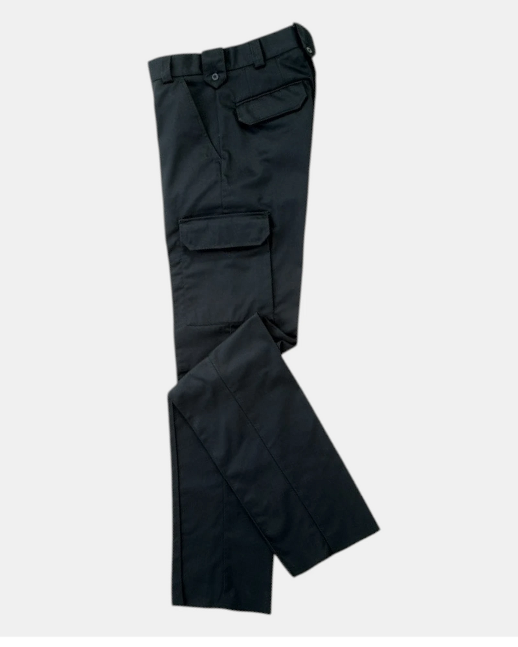 Side View OPUS Deluxe Cargo Uniform pants in LAPD Navy
