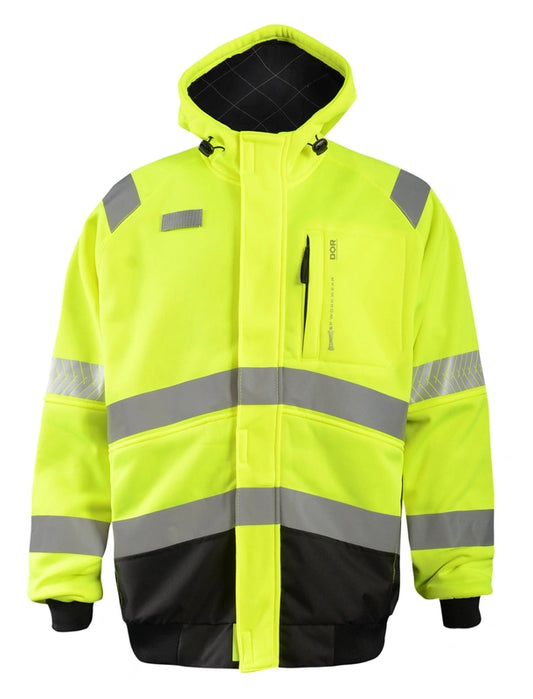 SP Workwear Crossover High Visibility Fleece Jacket High Vis Jacket OccuNomix S