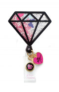 Diamond - Retractable ID Badge HolderkoiBA156-DIA