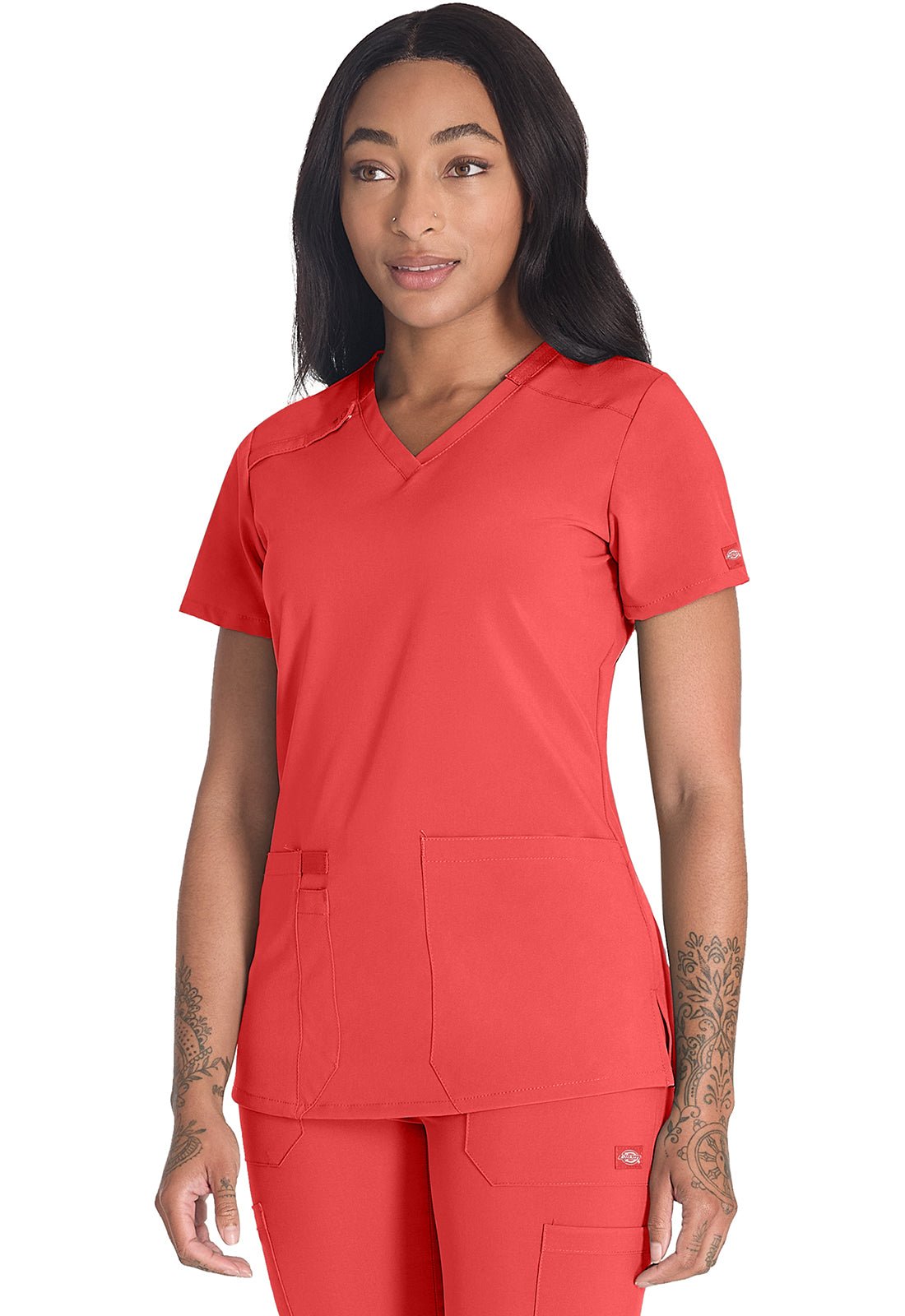 Dickies EDS Essentials Scrub TopDickies EDS EssentialsDK615-RACO-XXS