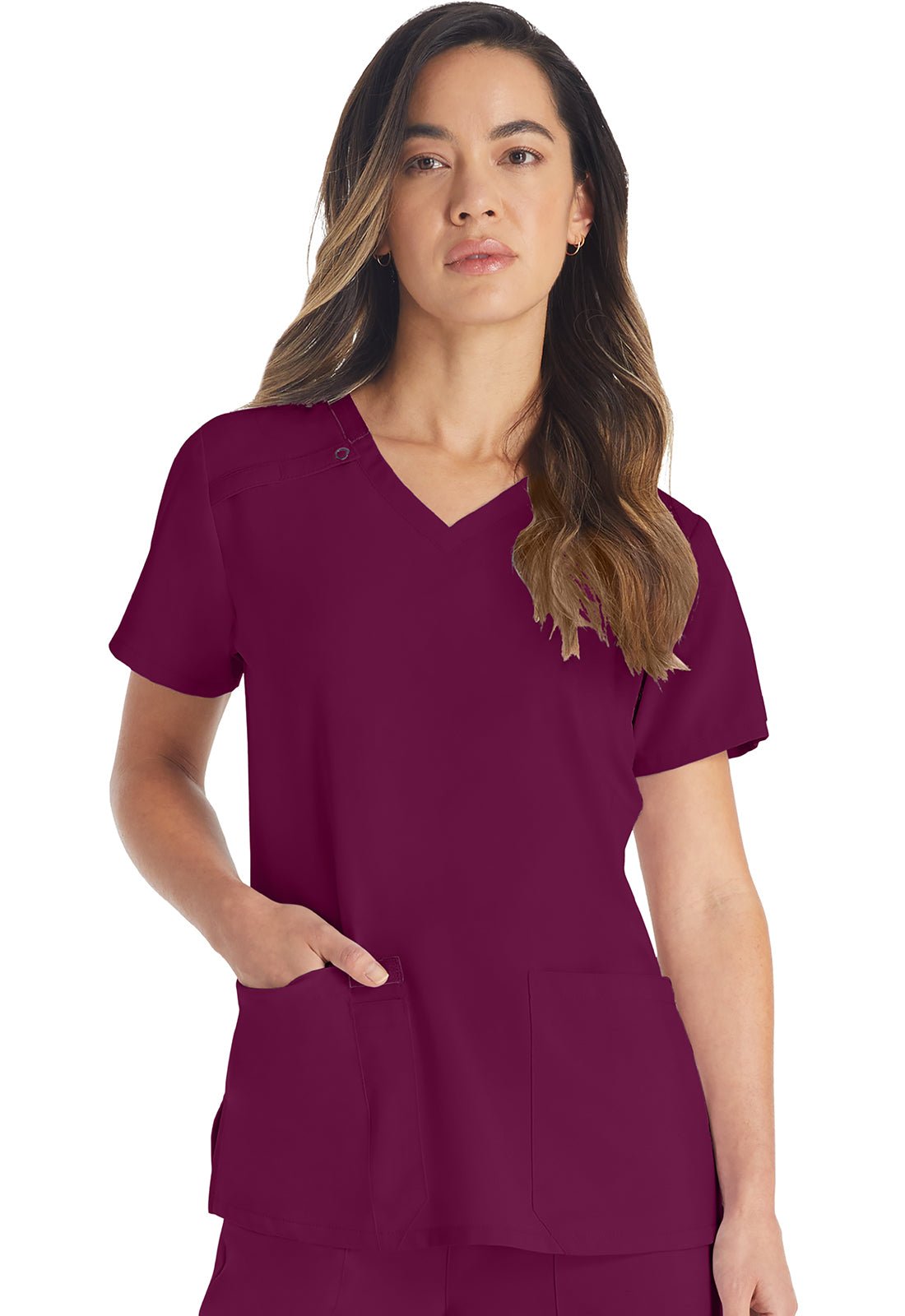 Dickies EDS Essentials Scrub TopDickies EDS EssentialsDK615-WINE-XXS