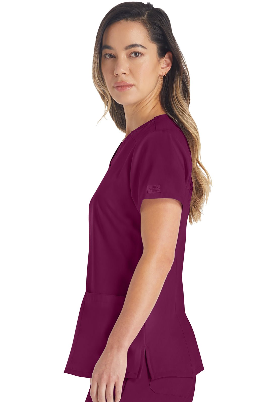 Dickies EDS Essentials Scrub TopDickies EDS EssentialsDK615-WINE-XXS