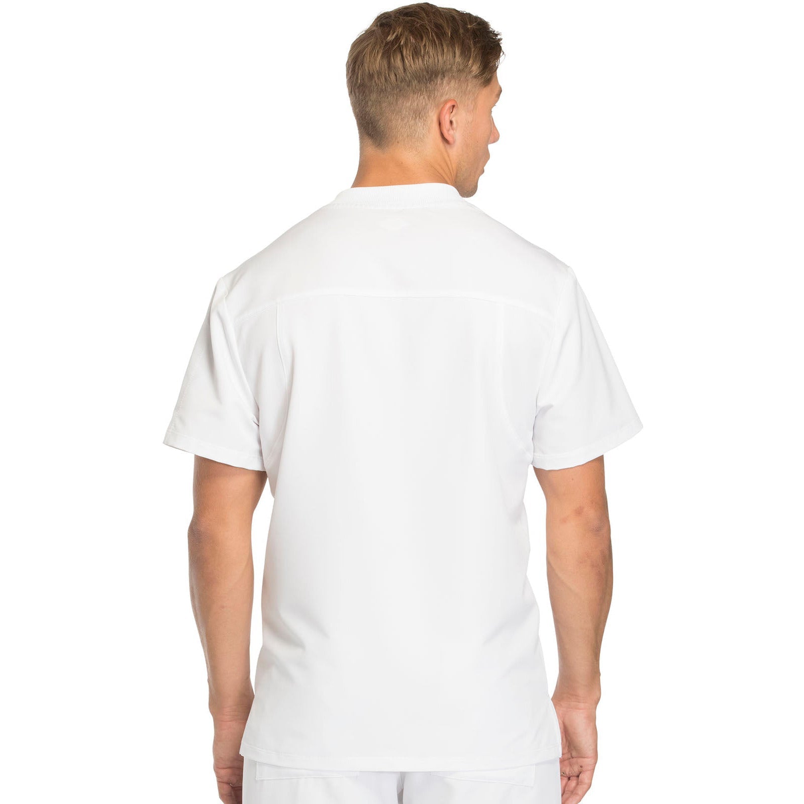 Dickies Men's Tuckable V - Neck Scrub TopDickies DynamixDK610-WHITEXS