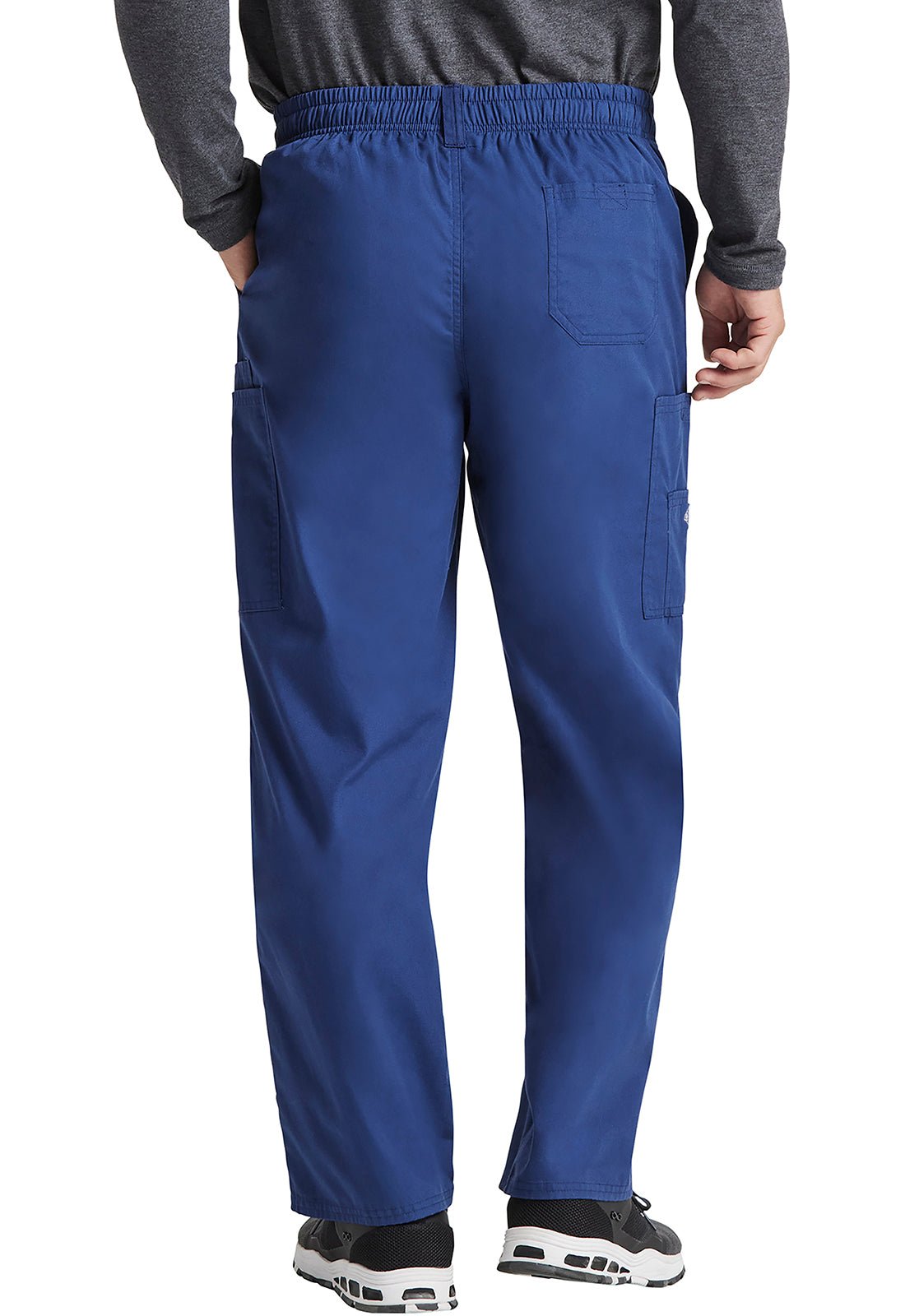 Dickies Men's Zip Fly Cotton Scrub PantDickies EDS81006-NAVY-S