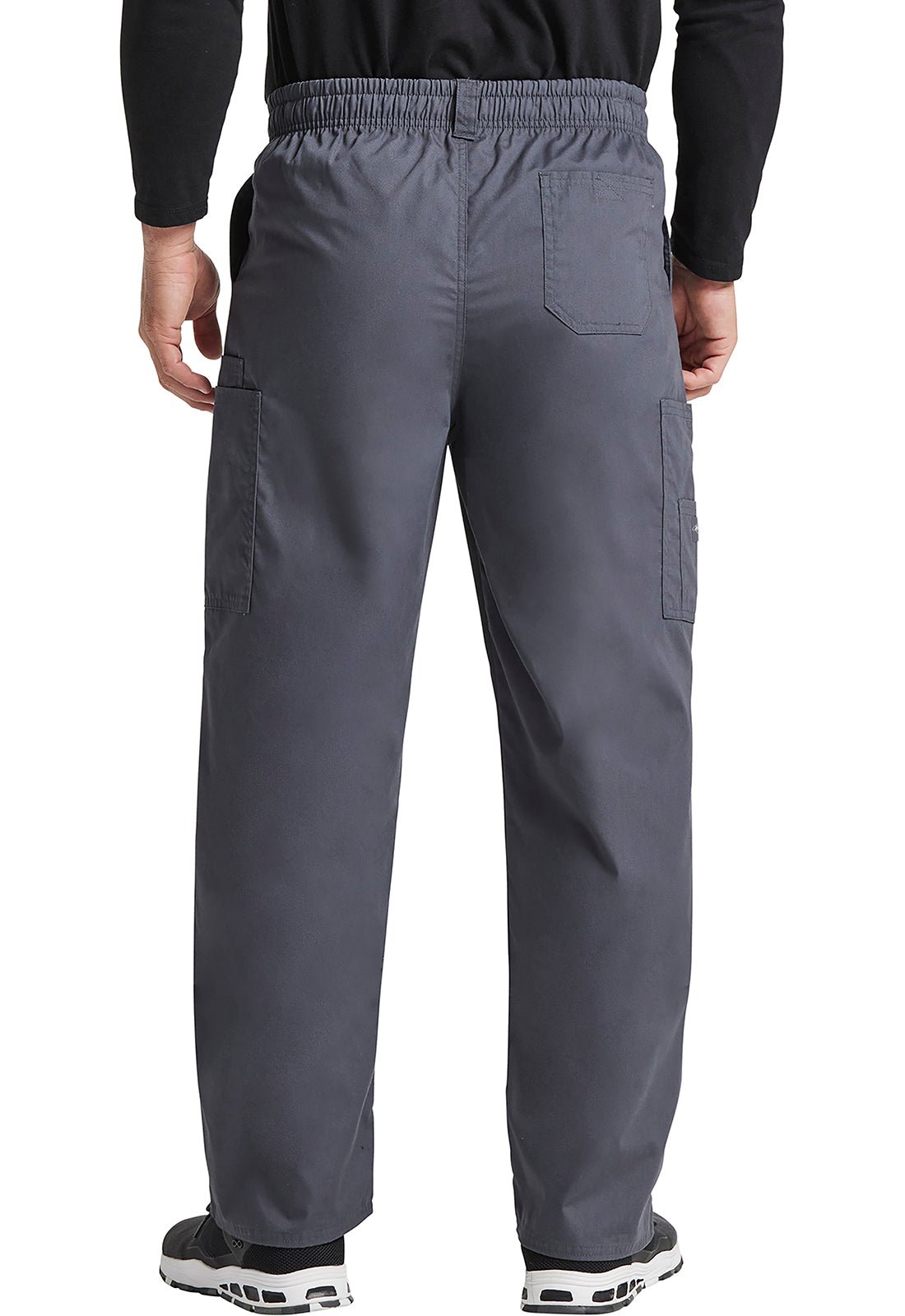 Dickies Men's Zip Fly Cotton Scrub PantDickies EDS81006-PEWTER-S