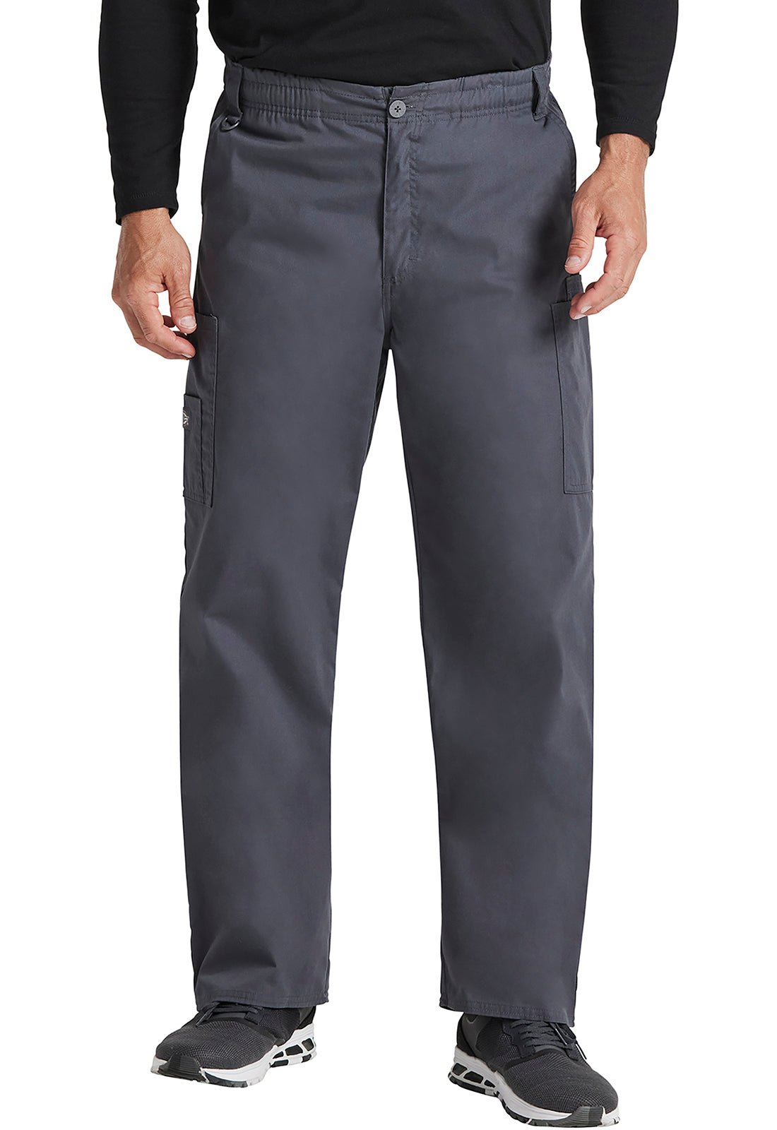 Dickies Men's Zip Fly Cotton Scrub PantDickies EDS81006-PEWTER-S