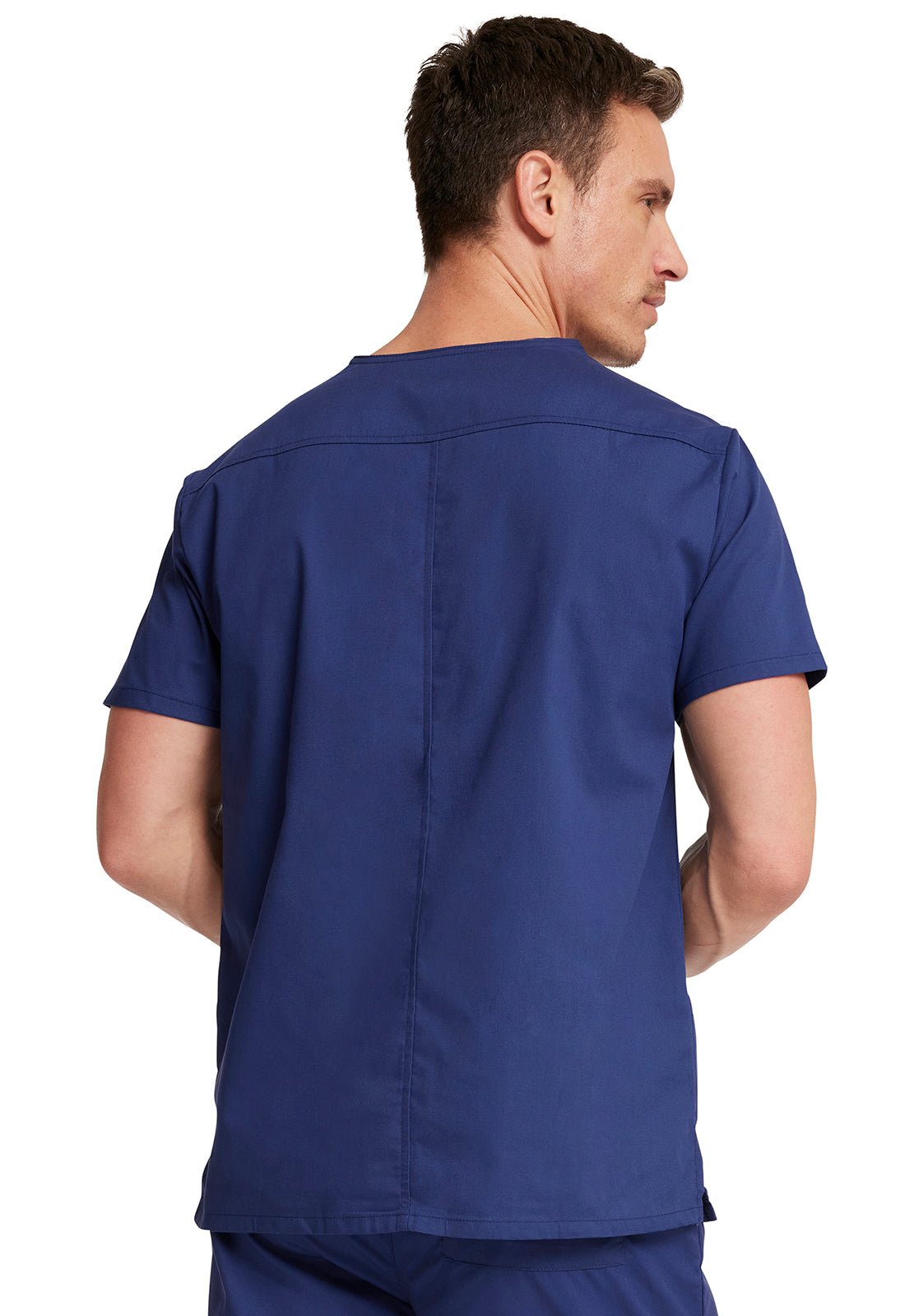 Dickies V - Neck Cotton Men's Scrub TopDickies EDS81906-NAVYS