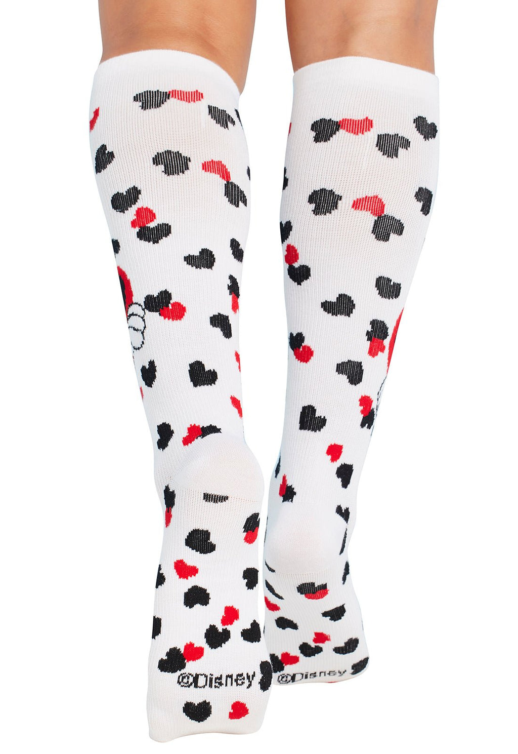 Disney All My Heart Compression SocksCherokee LegwearPRINTSUPPORT-MKAMH