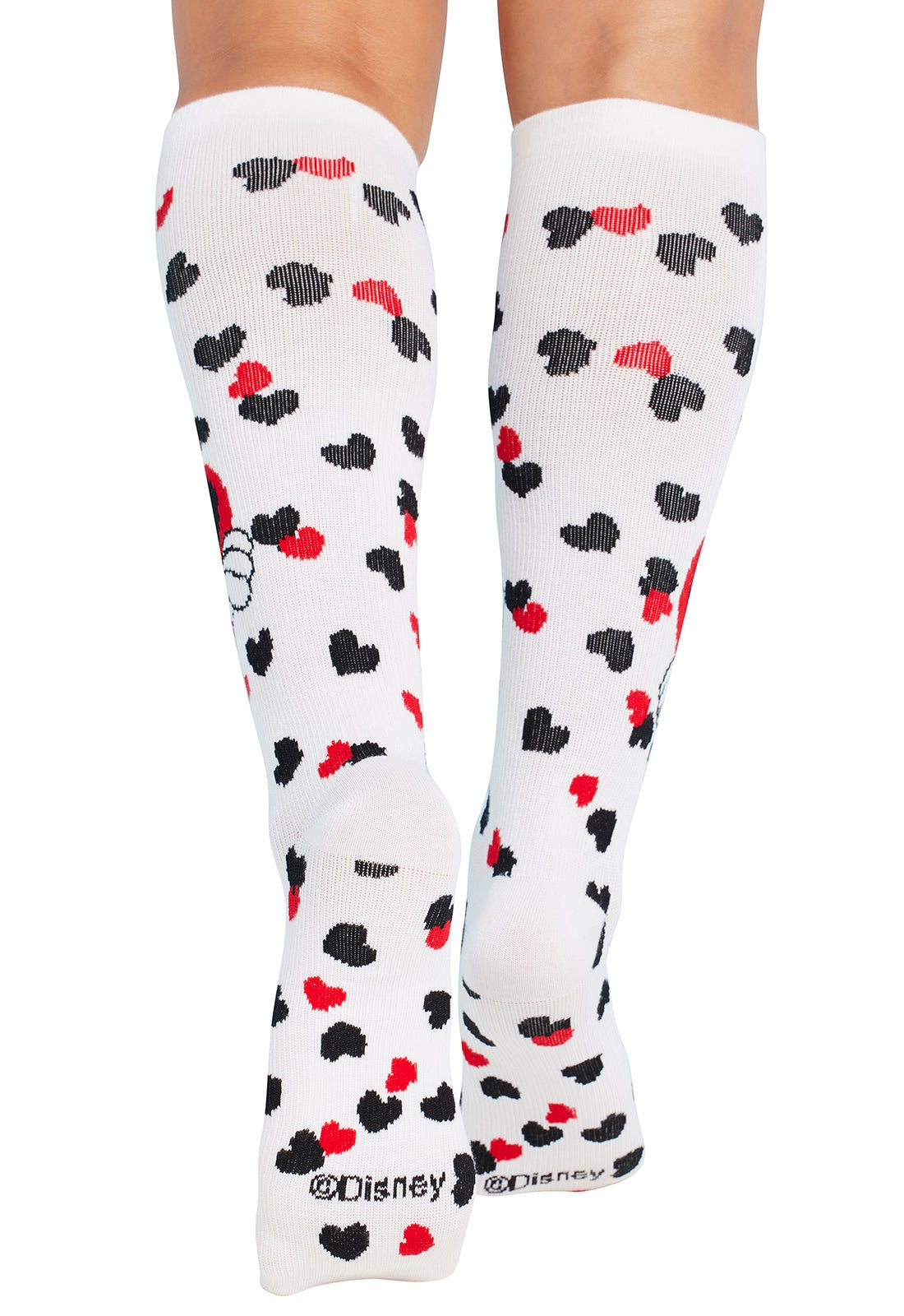 Disney All My Heart Compression SocksCherokee LegwearPRINTSUPPORT-MKAMH